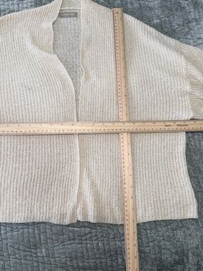 Anthropologie Sweater - Cream with bell sleeves.  Boho